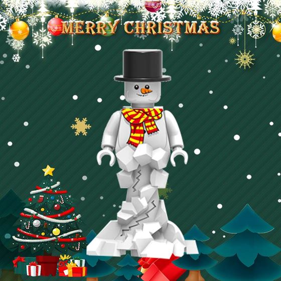 Toys Building-Blocks Phoenix Legoed MINIFIGURED Christmas-Yeti Santa-Claus Kids Child