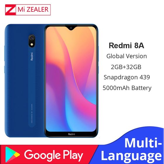 Xiaomi Redmi 8a-2gb-Ram 32GB-ROM WCDMA/GSM/CDMA/LTE Supercharge Octa Core 12MP New Smartphone