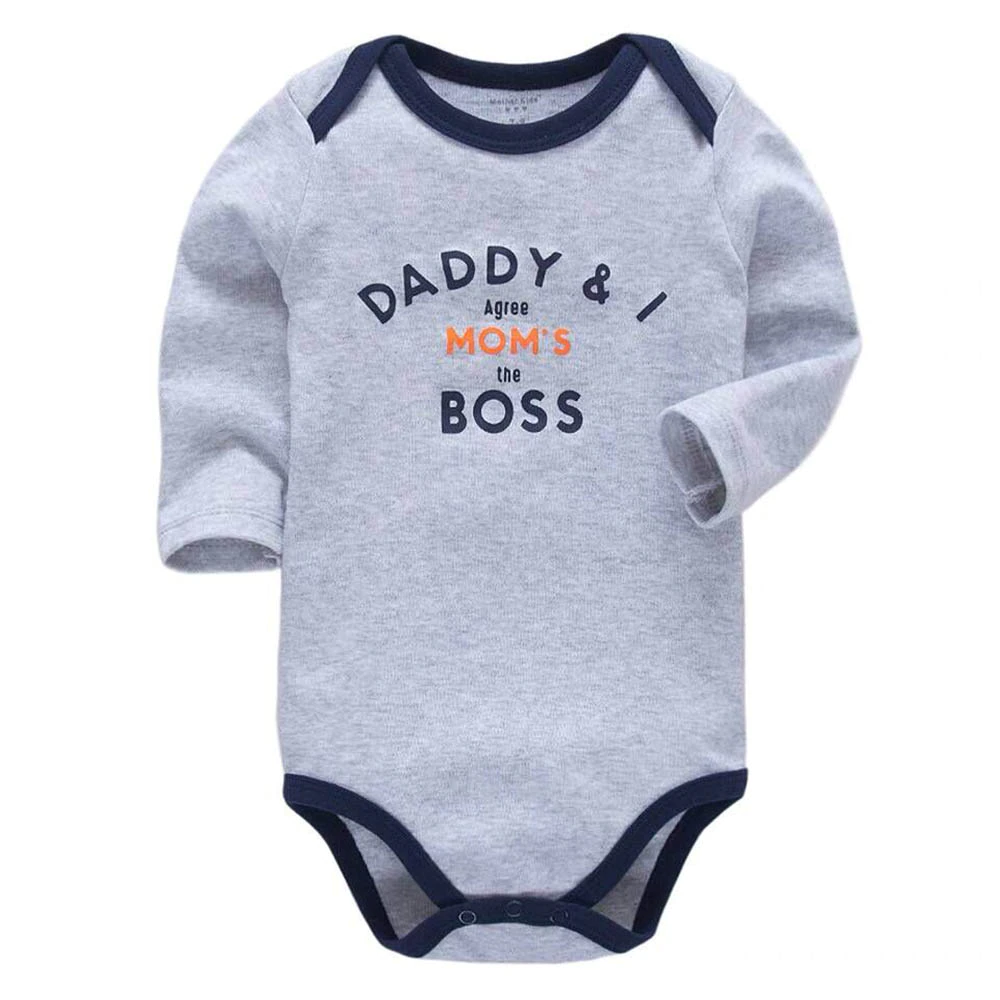 Clothing Newborn Bodysuit Long-Sleeve Toddler Infant Babies Baby-Boys 24-Months 6-9 3