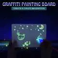 Drawing-Board Light Educational-Toy Doodle Graffiti Kids Painting LED with Fun