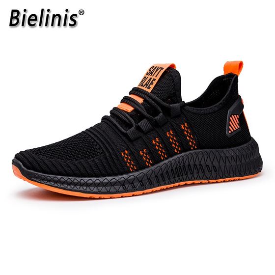 Leisure-Footwear Soft-Shoes Breathable Mesh Outdoor Walking Fashion Comfort Lace-Up All-Seasons