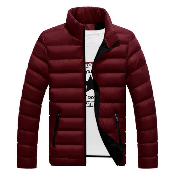Men Jacket Clothing Coats Thick-Parka Winter Brand Casual 4XL Outwear Male