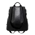 Small Backpack Anti-Theft-Leather Bags Casual Woman Wild Dual-Use Leisure Female