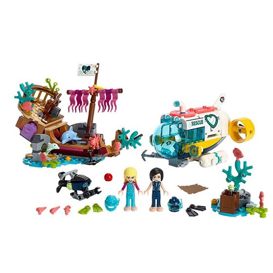 Bricks Kids Toys Building-Blocks Gifts Dolphins-Rescue-Compatible Legoingly-Friends Friends-Series