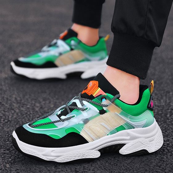 Mesh Men Sneakers Casual-Shoes Lightweight Comfortable New Lac-Up Zapatillas Hombre