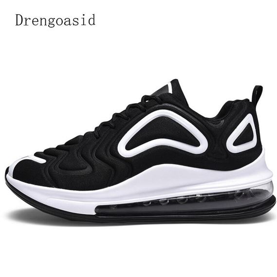 Shoes Light-Weight Couple Shock-Absorbing Breathable Running Women High-Quality Large-Size