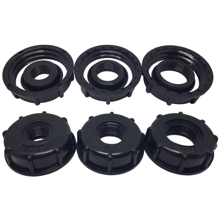 Tap Connector Tank-Adapter IBC Replacement-Valve-Fitting Garden for Home 1''-Thread 1/2''