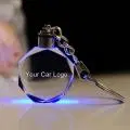 Key-Chain-Logo Glass Ford 35-Models Benzs Au-Di V-W Led-Cut Bmws Luminous