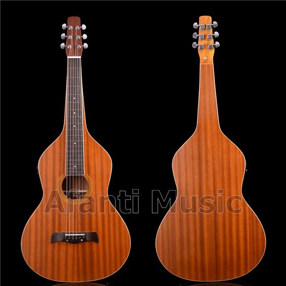 Afanti Music All Sapele Wood Weissenborn Hawaiian Slide Guitar (HG-520)