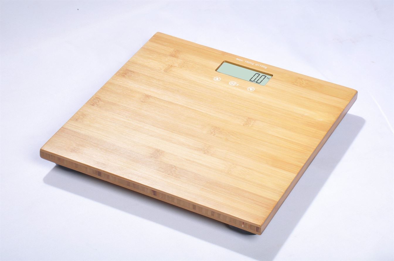 Weighing-Scales Home 180kg Gift Bamboo Patient Hotel-Supplies Allegro Universal