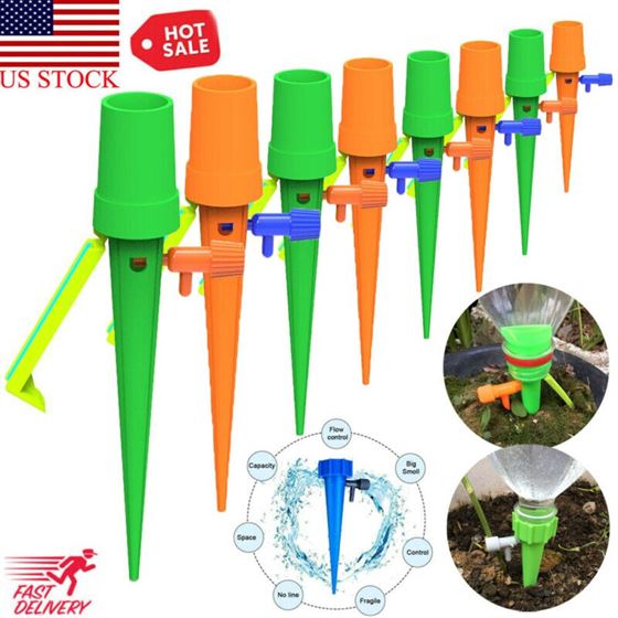 Watering-Device Spike-Irrigation-System Stakes Automatic New-Plant 2-Color Adjustable