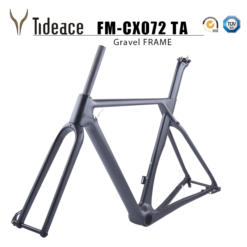 Bike-Frame Disc-Brake Gravel Flat-Mount Carbon 140mm 56/59cm