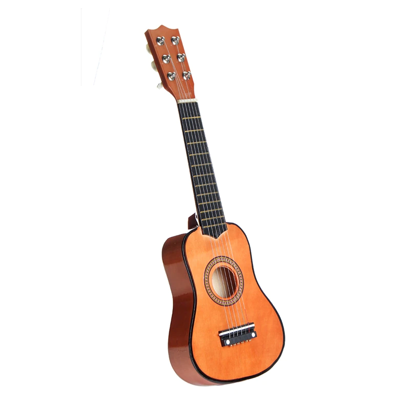 Acoustic-Guitar Stringed Pick Musical-Instruments Kids Children Practice 21 Beginner