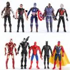 -centimeter The Avengers Mobile Articles Toys America Captain Iron Man Spiderman Ant -man Hawkeye Brilliant Action Figures Toy