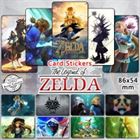 (35 pcs/lot) The Legend of Zelda Cartoon Card Stickers Breath of The Wild Link Princess Majora's Mask Game Fans Collection Gifts(China)