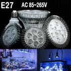 (1 pieces/lot) E27 LED Aquarium lamp , AC85-265V, 15W/21W/27W/36W/45W/54W, water plants Grow Light blub For Fish Tank Lighting(China)