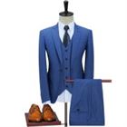 (jacket + waistcoat + trousers) 2019 new high-quality men's fashion slim suit men business casual best man 3 wedding dress suits