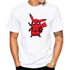  Cute Deadpool-Baby Superhero-Funny Tshirt-Men Summer-New White-Casual-T-Shirt Homme-T-Shirt