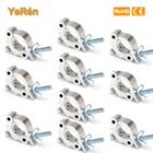 (10 pieces/lot) Stage Light Clamp Hook Holder Quick Coupler Aluminium Polished for  Dia. 38~51mm Tube Width 50mmm
