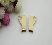 (10 PCS/lot) DIY hardware plating processing leather handbags straps metal hang bag hook link buckle decorative accessories(China)