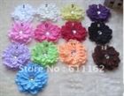 - 4'' peony Gerber Peony child hair bows Children's clip girl flowers bands (80pcs/lots) nmhgj(China)