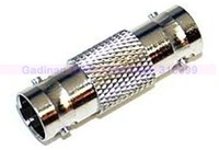 100 pcs/lot, BNC Type Female to Female Inline Coupler Coax Connector Extender RG6 RG59 adapter bnc connector for cctv free ship(China)