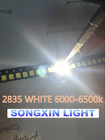 (1000pcs/LOT) 2835 White SMD LED 2835 Package (0.2W) Visible LED , Lighting led ,low power / under 0.5W ,PLCC-2(China)