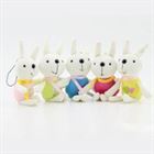 (3 pieces/lot) Baby Kids Soft Plush Toys Cute Colorful Many color smile rabbit cute and pretty Stuffed Animal Doll Gift