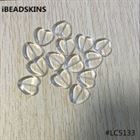 (choose color ) 20x18mm300pcs/lot Acrylic clear heart shape beads  (As shown) for jewelry necklace making #5133