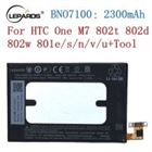 100% Original 2300mAh batteria BN07100 battery bno7100 For HTC ONE M7 Battery 801E 801S/N/V/U 802D m7 802W 802T HTL22 ONE J Bat(China)