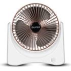 -Portable Travel Battery Operated Fan Rechargeable 3 Speeds Desktop Mini Fan With Powerful Airflow For Camp And Outdoor Event(China)