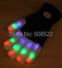 - 200pairs/lot Flashing Fingertip Light LED Gloves Mittens